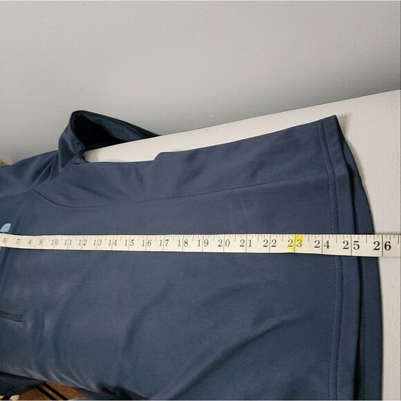 The North Face Pullover Sweatshirt Tech Glacier 1/4 Zip Size L gray/blue - Picture 6 of 6